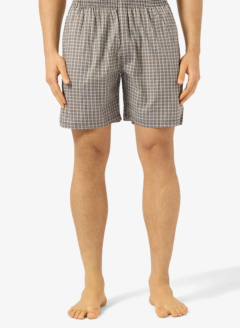 Seventy Five Basics  Woven Boxer of 2 Pack for Men | Best Price UAE